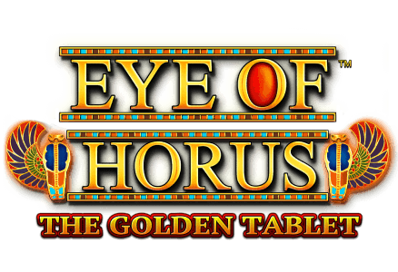 Eye of Horus The Golden Tablet slot game Eye of Horus slot series Ancient Egyptian games Egyptian gaming hieroglyphics ancient temple real money bets no wagering casino