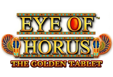 Eye of Horus The Golden Tablet slot game Eye of Horus slot series Ancient Egyptian games Egyptian gaming hieroglyphics ancient temple real money bets no wagering casino