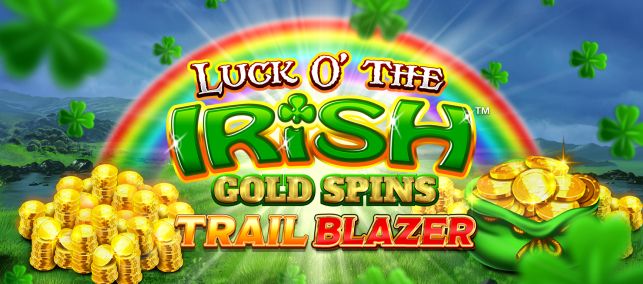 Luck o' the Irish online slot game MrQ gold coins pot of gold