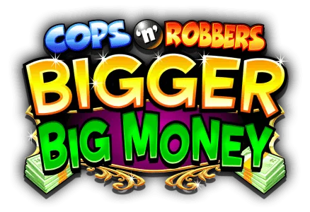 Cops n Robbers slot game siren cop money stacks dollar bills mrq online casino