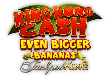 King Kong Cash Even Bigger Bananas Jackpot King mrq online casino slot game king jackpot banana logo