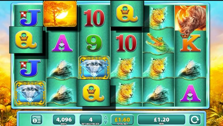 Raging Rhino slot screenshot