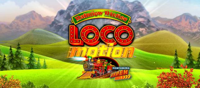 Rainbow Riches Locomotion online slot game MrQ online casino hyper reels
