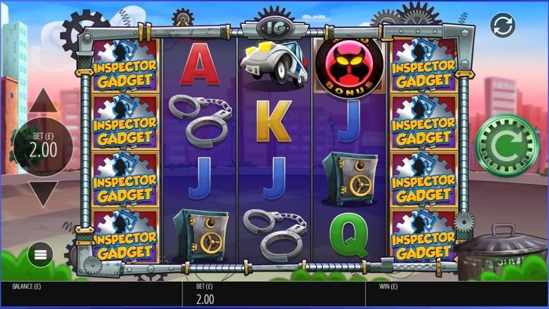 Inspector Gadget slot screenshot