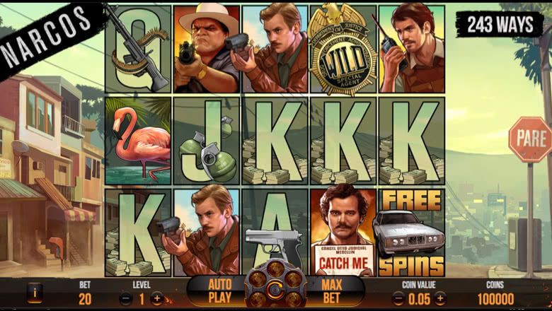 Narcos slot screenshot