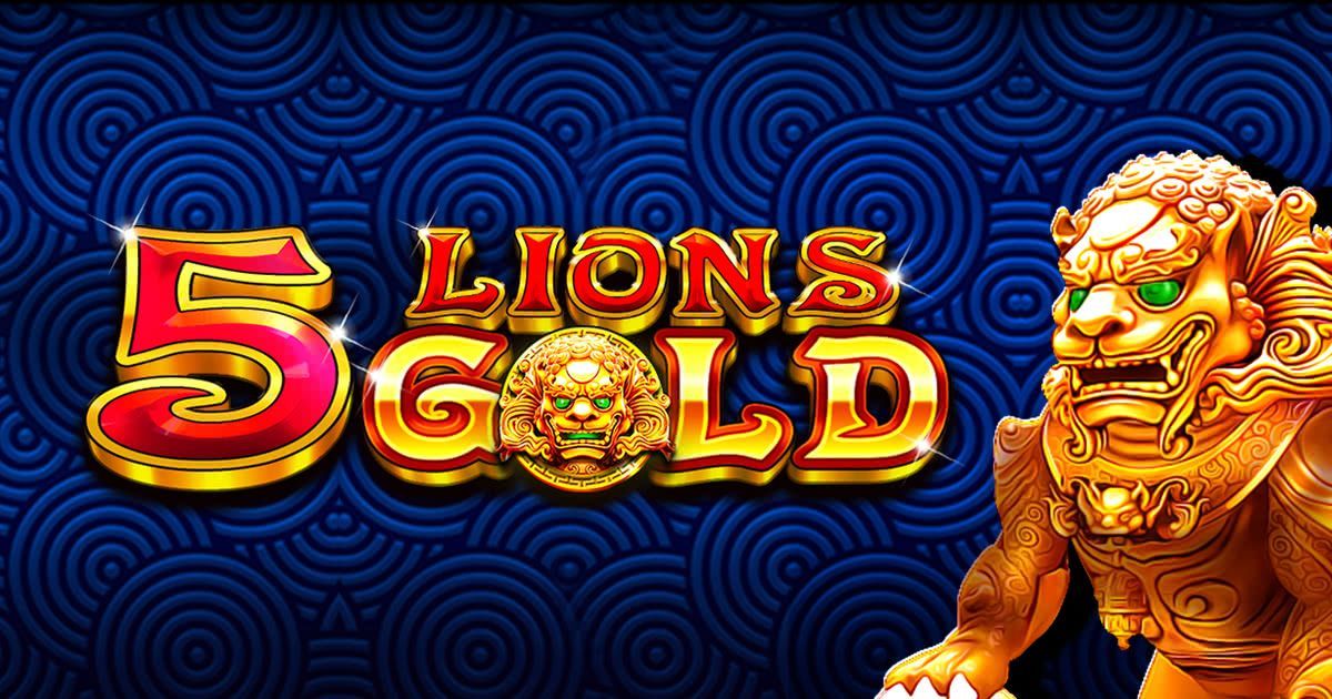 Play 5 Lions Gold Slot | 96.5% RTP | Real Money Games