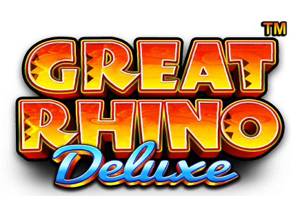 Great Rhino Deluxe slot game rhino graphics animal themed games MrQ online casino real money bets African gaming