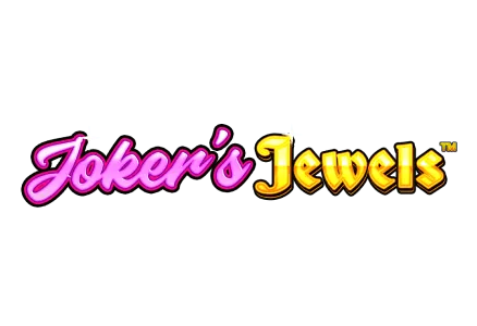 Joker's Jewels slot game Joker games Jester graphic games with gems MrQ online casino real money bets bunting multicoloured flags