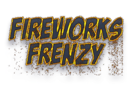 Fireworks Frenzy slot game mrq online casino mobile casino slot firework bold letters logo