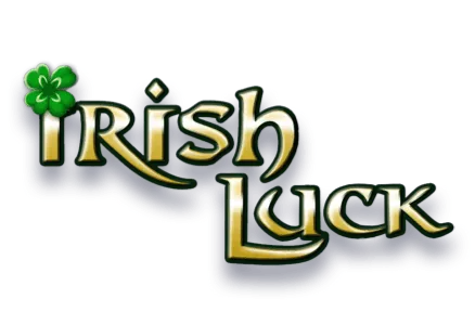 Irish Luck slot game Irish countryside meadow gold coins shamrock Irish themed slots leprechaun luck of the Irish real money bets mobile casino MrQ online casino logo 