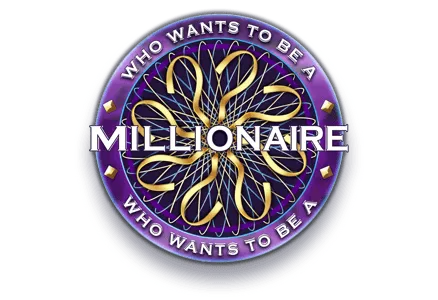 Who wants to be a millionaire slot game tv show gameshow diamond gems mrq online casino slot logo